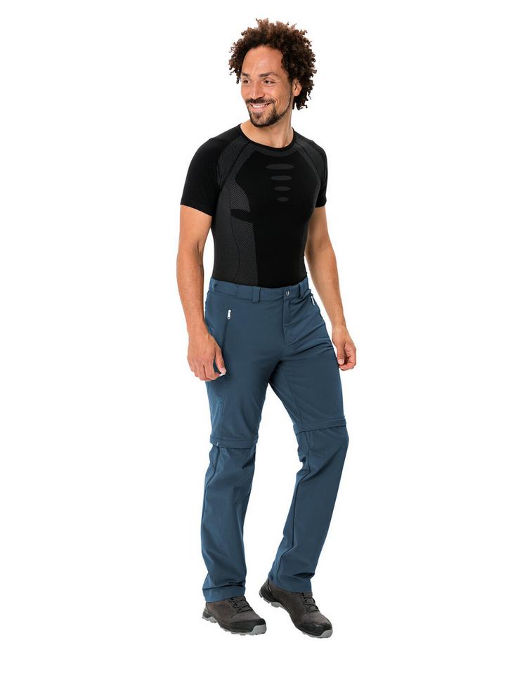 VAUDE VAUDE Farley Stretch T-ZIp III Zipphose Herren - dark sea - 2 | SportScheck