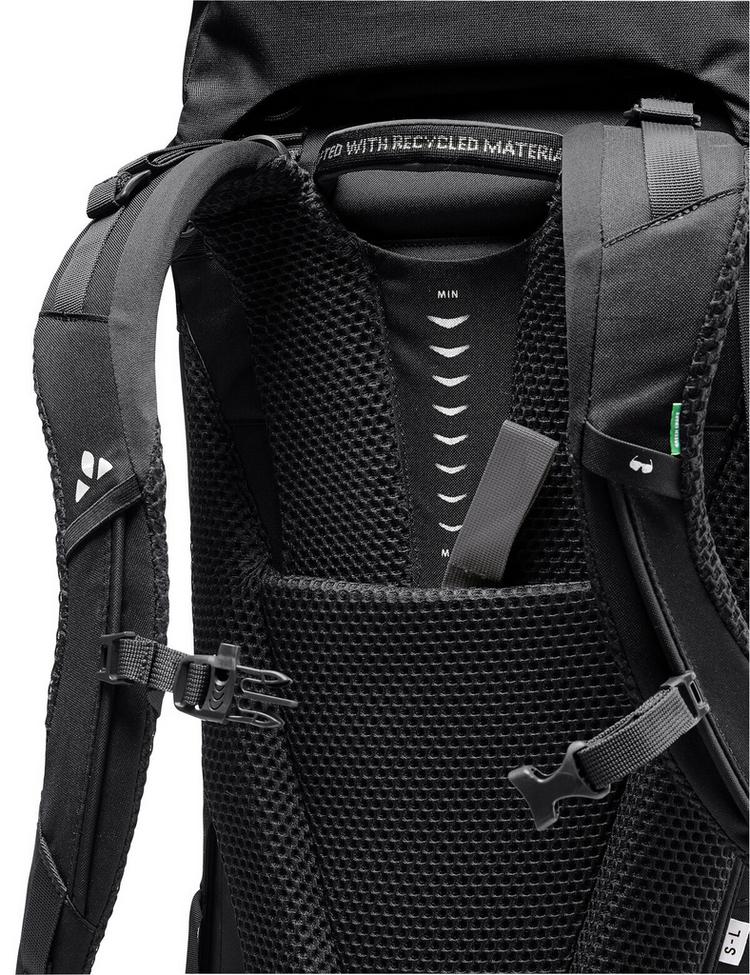 VAUDE VAUDE Astrum EVO 60+10 Trekkingrucksack Herren - black - 1 | SportScheck