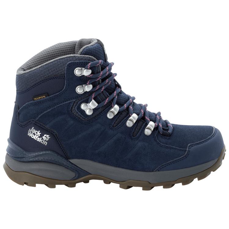 Jack Wolfskin Jack Wolfskin REFUGIO TEXAPORE MID Wanderschuhe Damen - dark blue-grey - 0 | SportScheck