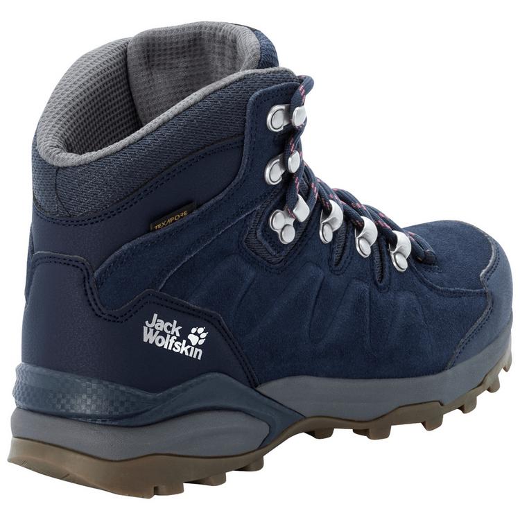 Jack Wolfskin Jack Wolfskin REFUGIO TEXAPORE MID Wanderschuhe Damen - dark blue-grey - 3 | SportScheck