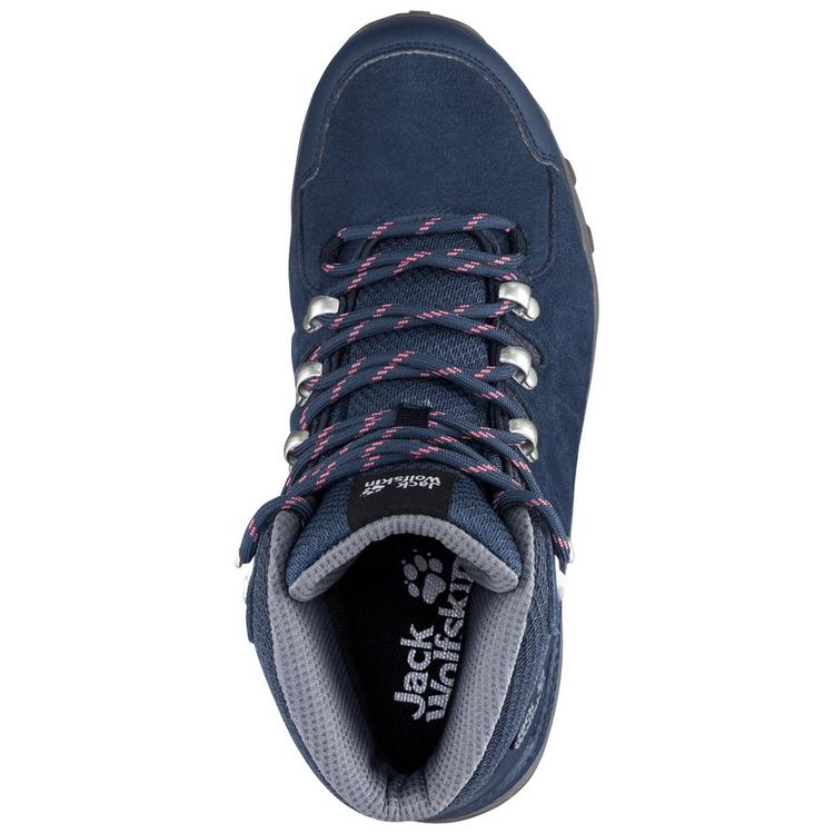 Jack Wolfskin Jack Wolfskin REFUGIO TEXAPORE MID Wanderschuhe Damen - dark blue-grey - 5 | SportScheck