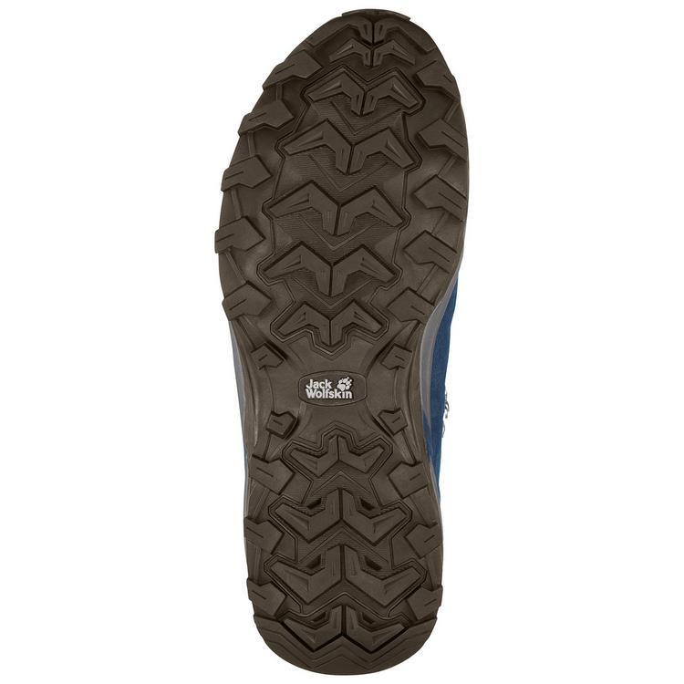 Jack Wolfskin Jack Wolfskin REFUGIO TEXAPORE MID Wanderschuhe Damen - dark blue-grey - 8 | SportScheck