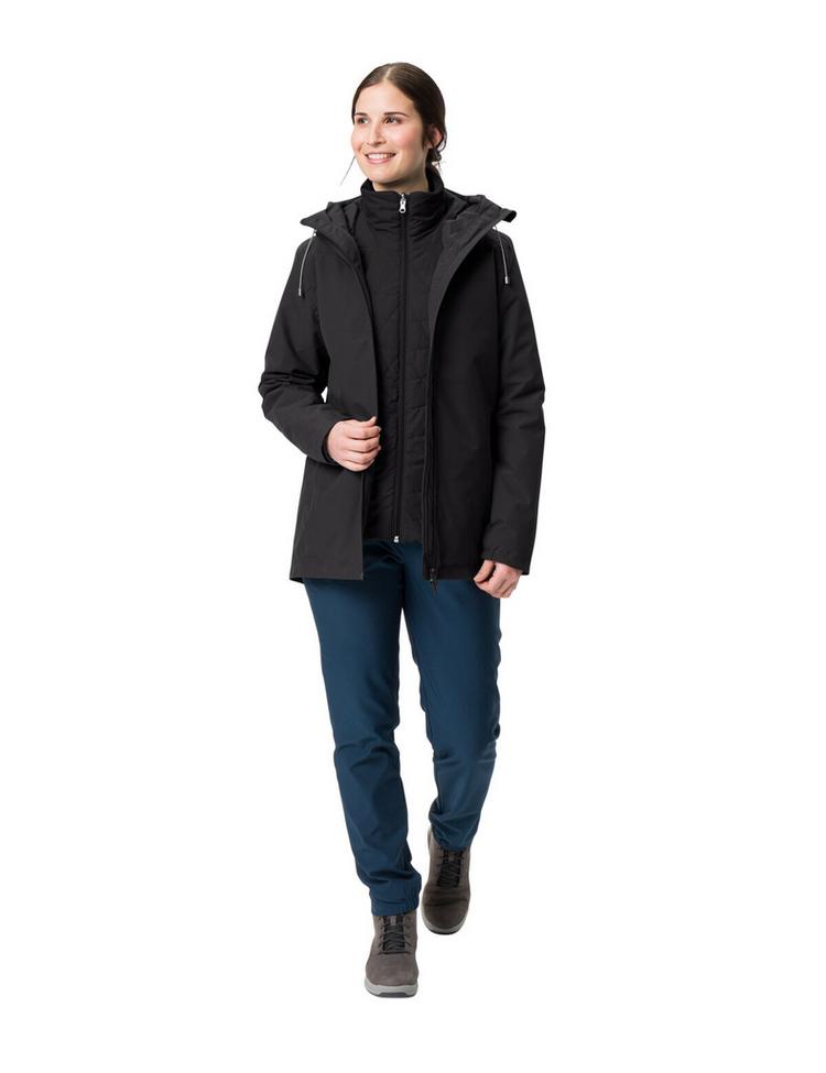 VAUDE VAUDE Mineo 3in1 Doppeljacke Damen - black - 0 | SportScheck