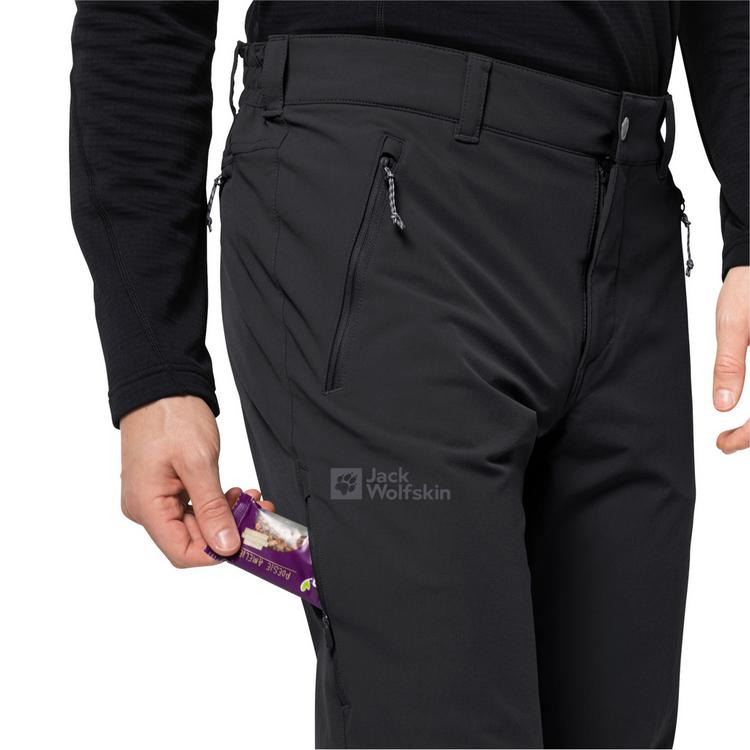 Jack Wolfskin Jack Wolfskin ACTIVATE XT Softshellhose Herren - black - 5 | SportScheck