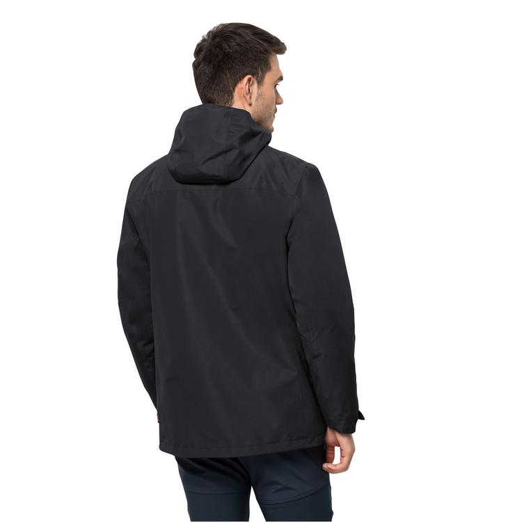 Jack Wolfskin Jack Wolfskin TAUBENBERG 3IN1 Doppeljacke Herren - black - 4 | SportScheck