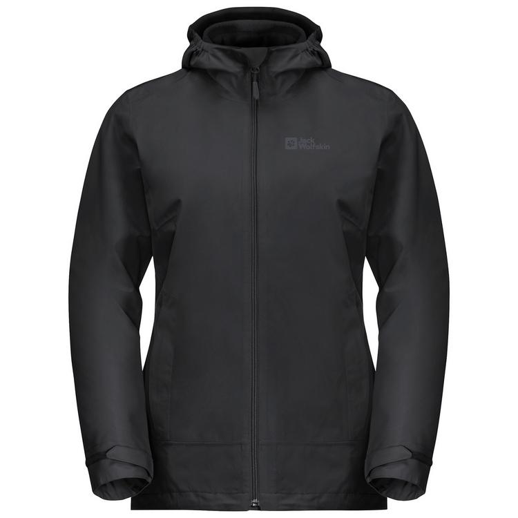 Jack Wolfskin Jack Wolfskin MOONRISE 3IN1 Doppeljacke Damen - black - 1 | SportScheck