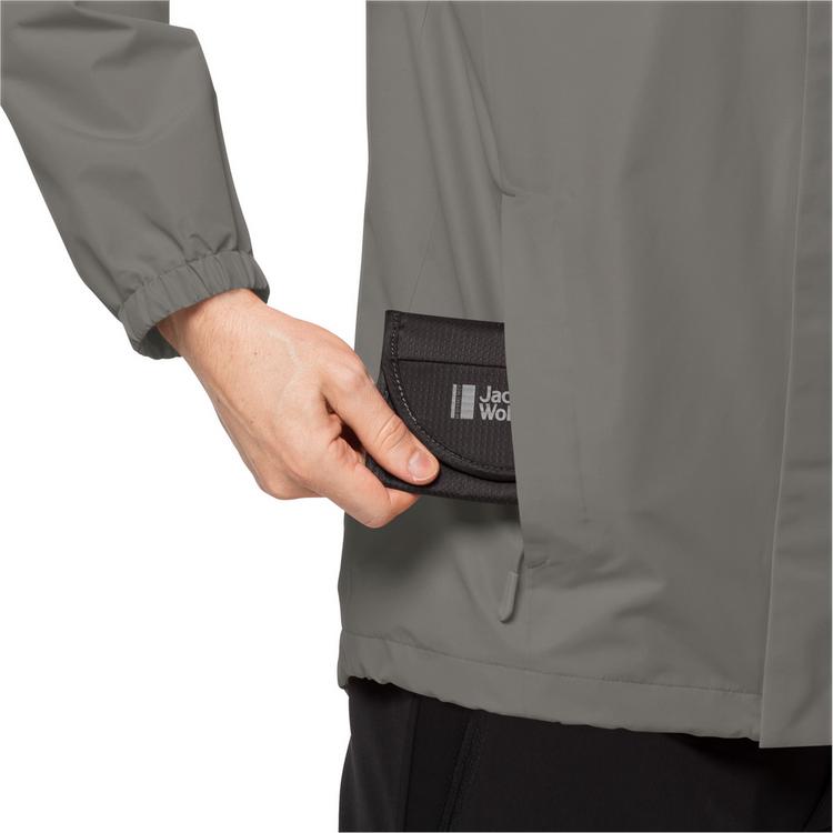 Jack Wolfskin Jack Wolfskin STORMY POINT 2L Regenjacke Herren - black - 9 | SportScheck