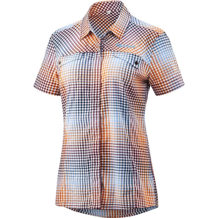 Gonso Gonso Arenda Funktionsbluse Damen - insignia check - 0 | SportScheck