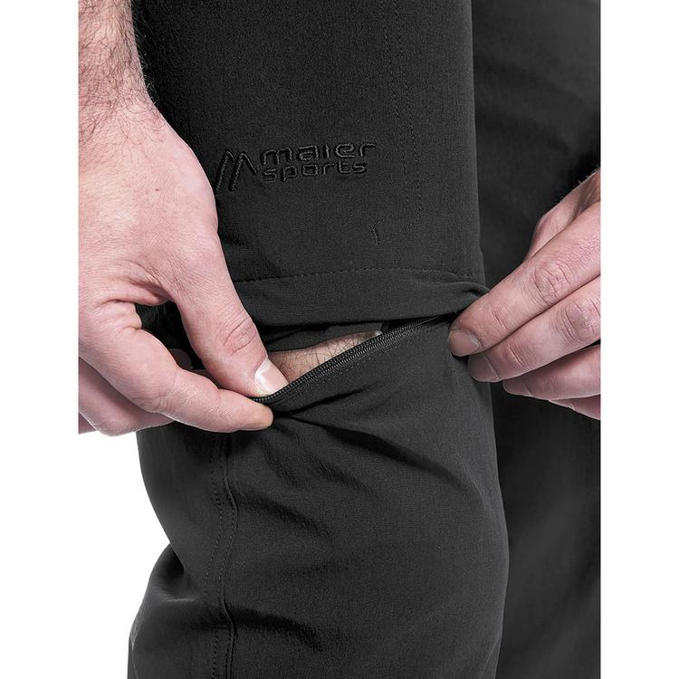 Maier Sports Maier Sports Torid Slim Zipphose Herren - black - 9 | SportScheck