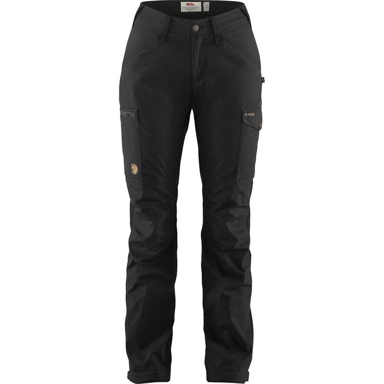 FJ&Auml;LLR&Auml;VEN FJ&Auml;LLR&Auml;VEN Kaipak Curved Trekkinghose Damen - black - 1 | SportScheck