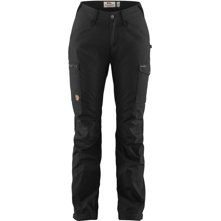 FJ&Auml;LLR&Auml;VEN FJ&Auml;LLR&Auml;VEN Kaipak Curved Trekkinghose Damen - black - 0 | SportScheck