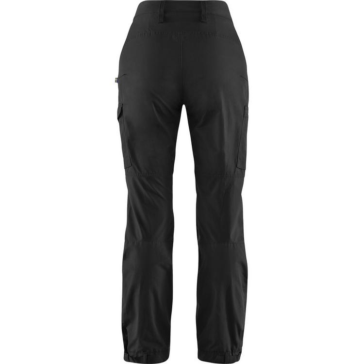 FJ&Auml;LLR&Auml;VEN FJ&Auml;LLR&Auml;VEN Kaipak Curved Trekkinghose Damen - black - 1 | SportScheck