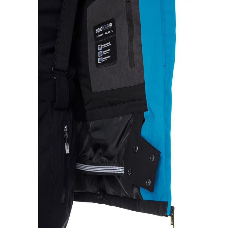 KILLTEC KILLTEC KSW 45 Skijacke Herren - schwarz blau-anthra melange-himmel blau - 7 | SportScheck