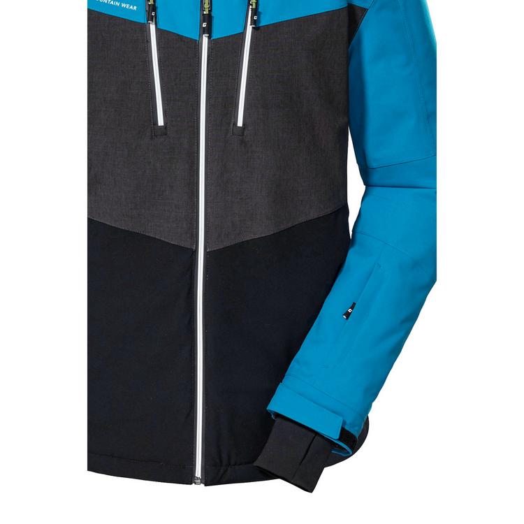 KILLTEC KILLTEC KSW 45 Skijacke Herren - schwarz blau-anthra melange-himmel blau - 10 | SportScheck