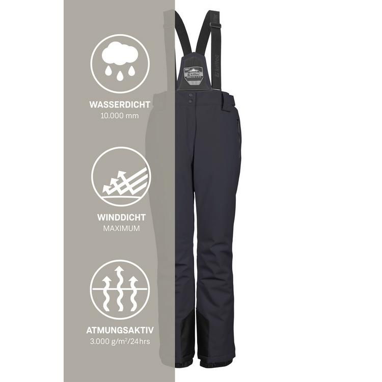 KILLTEC KILLTEC Skihose Damen - schwarz blau - 11 | SportScheck