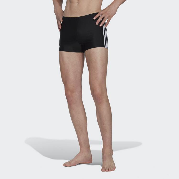 adidas adidas 3STRIPES BOXER Badehose Herren - black-white - 5 | SportScheck