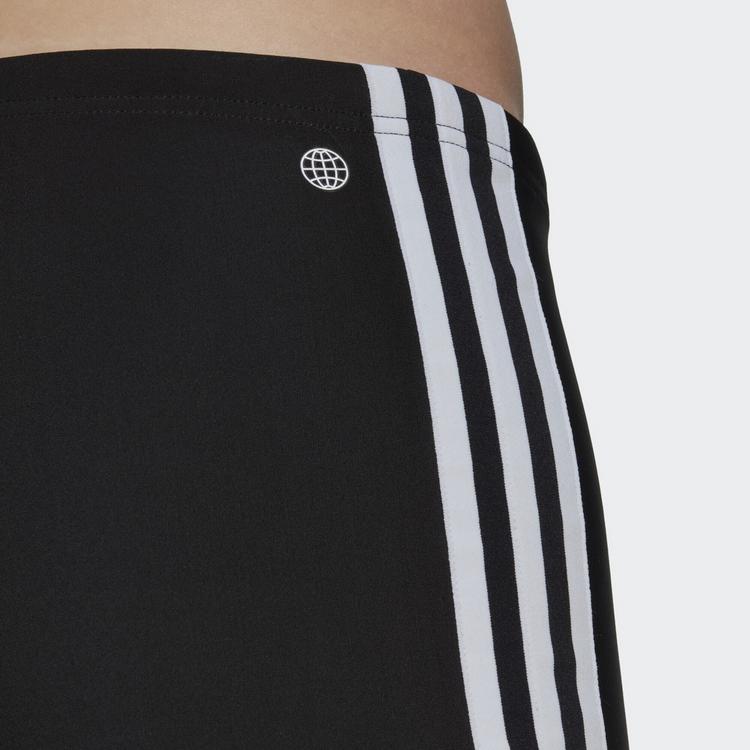 adidas adidas 3STRIPES BOXER Badehose Herren - black-white - 1 | SportScheck