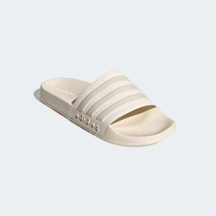 adidas adidas ADILETTE SHOWER Badelatschen - owhite-alumin-owhite - 3 | SportScheck