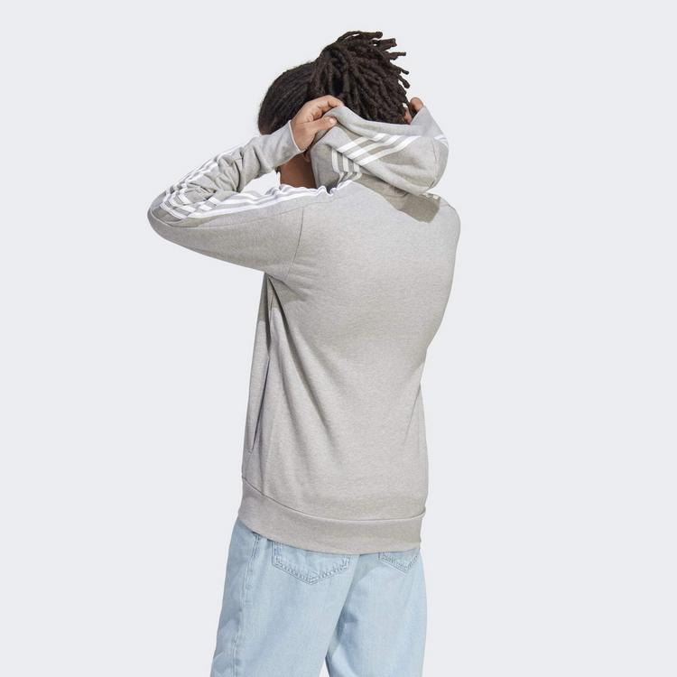 adidas adidas ESSENTIALS FRENCH TERRY Sweatjacke Herren - medium grey heather-white - 1 | SportScheck