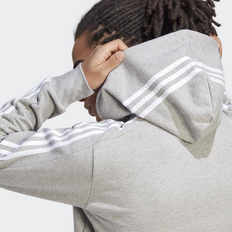adidas adidas ESSENTIALS FRENCH TERRY Sweatjacke Herren - medium grey heather-white - 0 | SportScheck