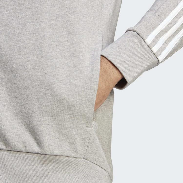 adidas adidas ESSENTIALS FRENCH TERRY Sweatjacke Herren - medium grey heather-white - 1 | SportScheck