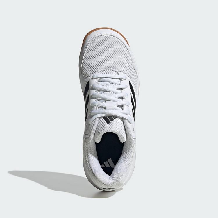 adidas adidas Speedcourt Hallenschuhe Kinder - ftwwht-cblack-gum - 1 | SportScheck