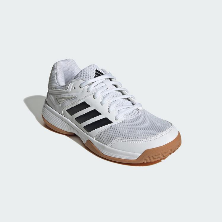 adidas adidas Speedcourt Hallenschuhe Kinder - ftwwht-cblack-gum - 3 | SportScheck
