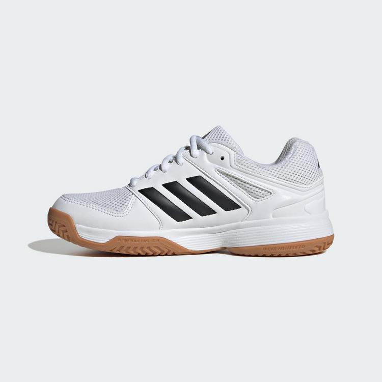 adidas adidas Speedcourt Hallenschuhe Kinder - ftwwht-cblack-gum - 5 | SportScheck