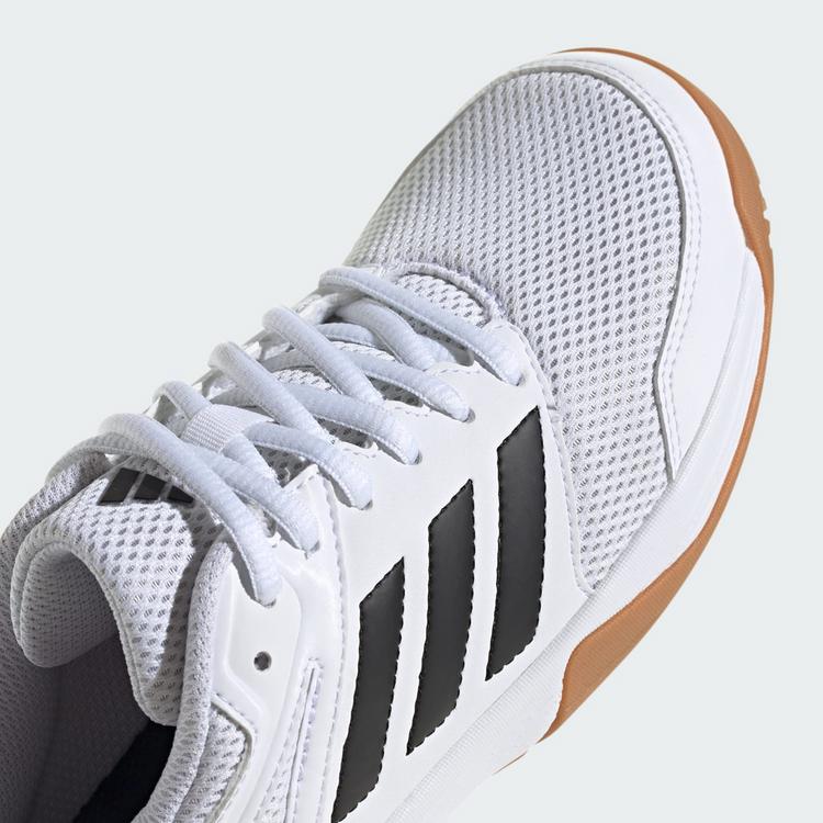 adidas adidas Speedcourt Hallenschuhe Kinder - ftwwht-cblack-gum - 8 | SportScheck