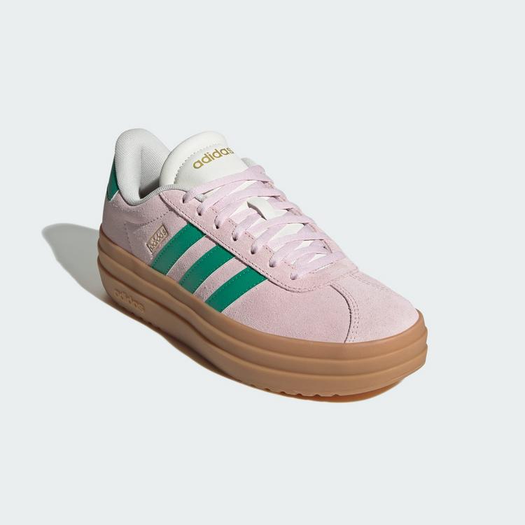 adidas adidas VL Court Bold Schuh Sneaker Damen - Clear Pink / Court Green / Core White - 3 | SportScheck