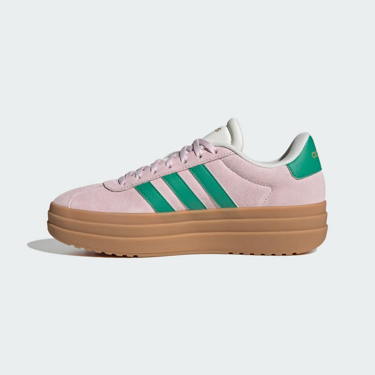 adidas adidas VL Court Bold Schuh Sneaker Damen - Clear Pink / Court Green / Core White - 5 | SportScheck
