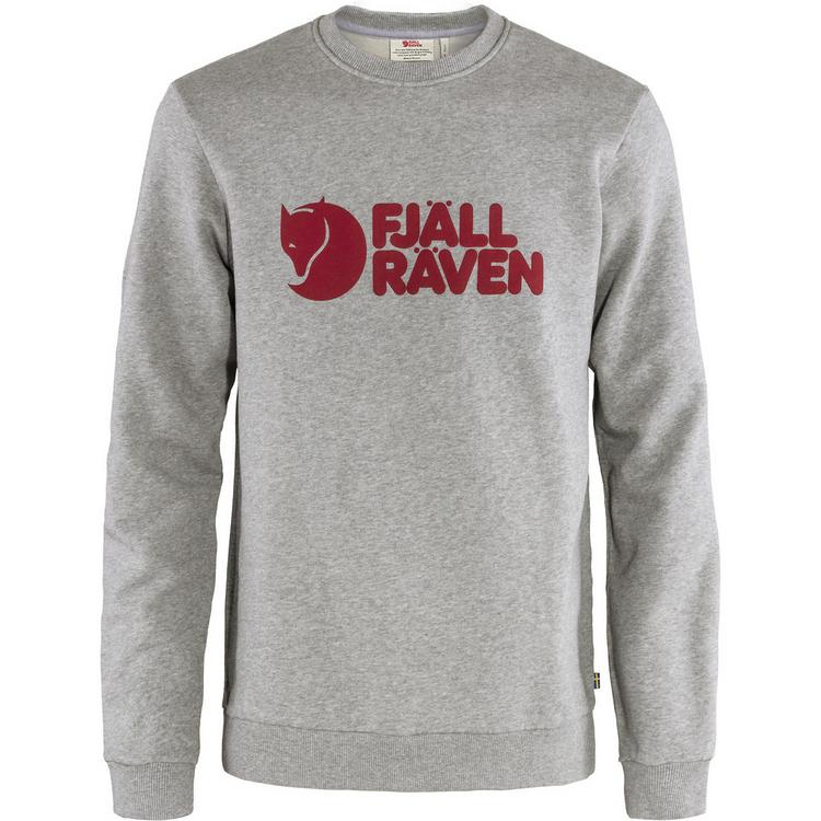 FJ&Auml;LLR&Auml;VEN FJ&Auml;LLR&Auml;VEN Logo Sweatshirt Herren - grey-melange - 0 | SportScheck