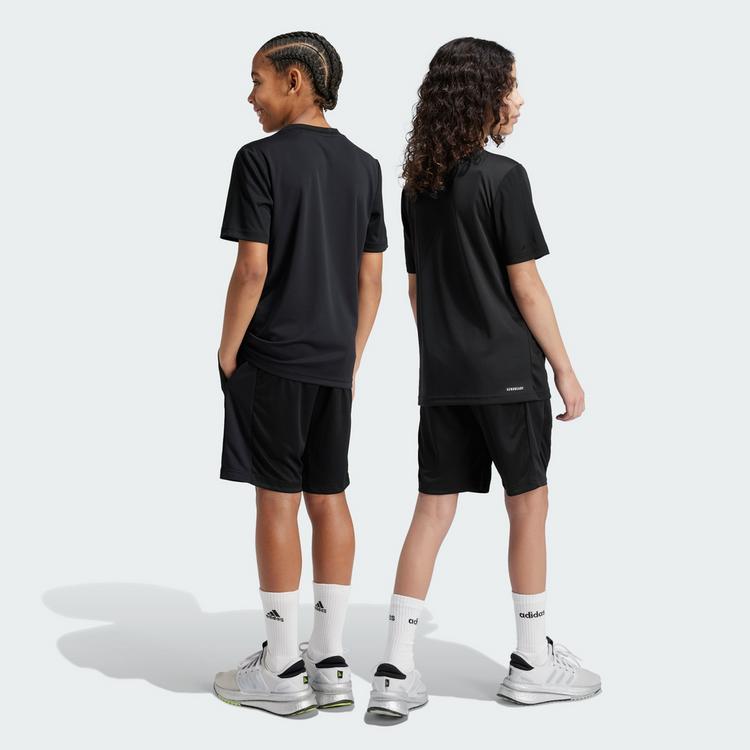 adidas adidas TRAIN ESSENTIALS Funktionsshorts Jungen - black-white - 1 | SportScheck