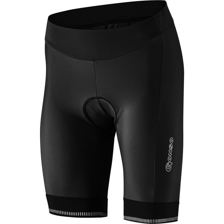Gonso Gonso SITIVO Fahrradtights Damen - black-bright green - 1 | SportScheck