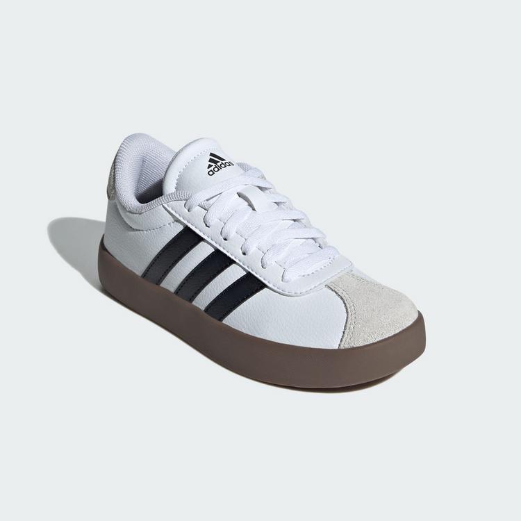 adidas adidas VL COURT 3.0 K Sneaker Kinder - ftwr white-core black-grey one - 3 | SportScheck