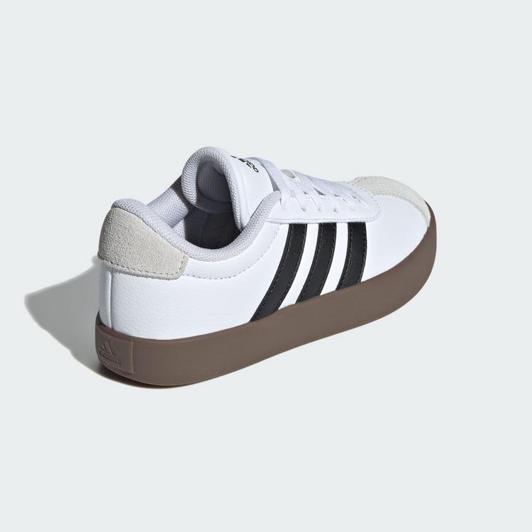 adidas adidas VL COURT 3.0 K Sneaker Kinder - ftwr white-core black-grey one - 4 | SportScheck