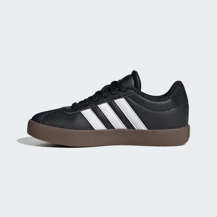 adidas adidas VL COURT 3.0 K Sneaker Kinder - core black-ftwr white-gum - 5 | SportScheck