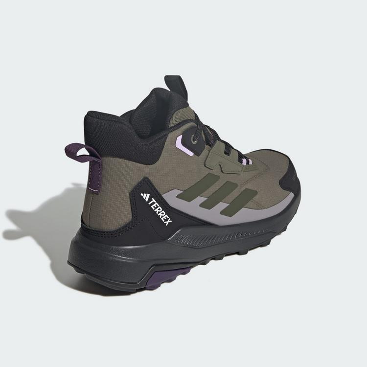 adidas adidas TERREX ANYLANDER MID Wanderschuhe Damen - olive strata-night cargo-core black - 4 | SportScheck