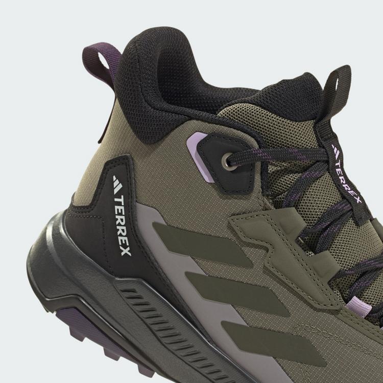 adidas adidas TERREX ANYLANDER MID Wanderschuhe Damen - olive strata-night cargo-core black - 6 | SportScheck