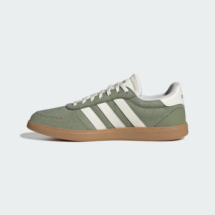 adidas adidas BREAKNET SLEEK Sneaker Damen - tent green-core white-gum - 5 | SportScheck