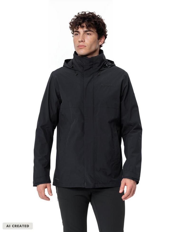 VAUDE VAUDE Rosemoor 3in1 Doppeljacke Herren - black - 0 | SportScheck