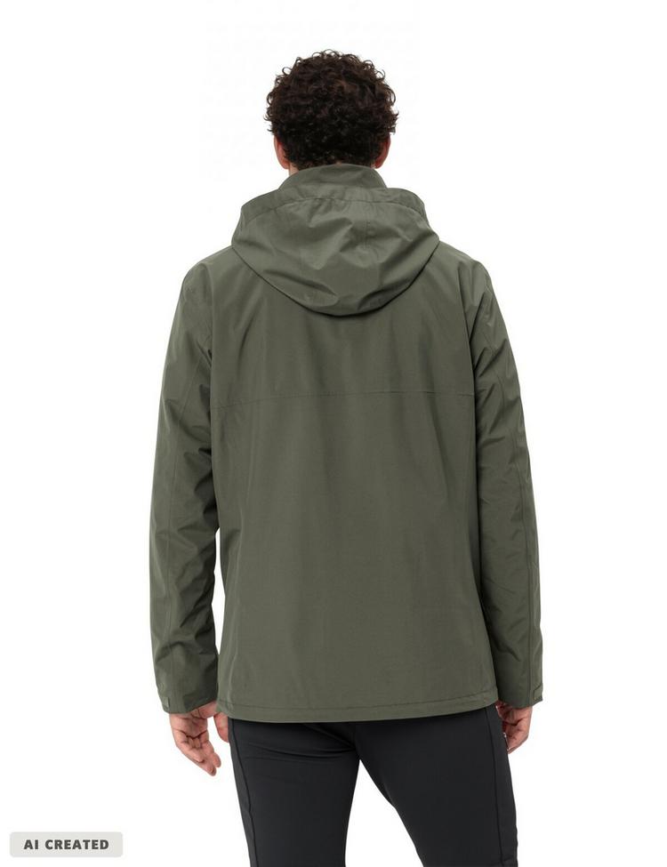 VAUDE VAUDE Rosemoor 3in1 Doppeljacke Herren - khaki - 1 | SportScheck