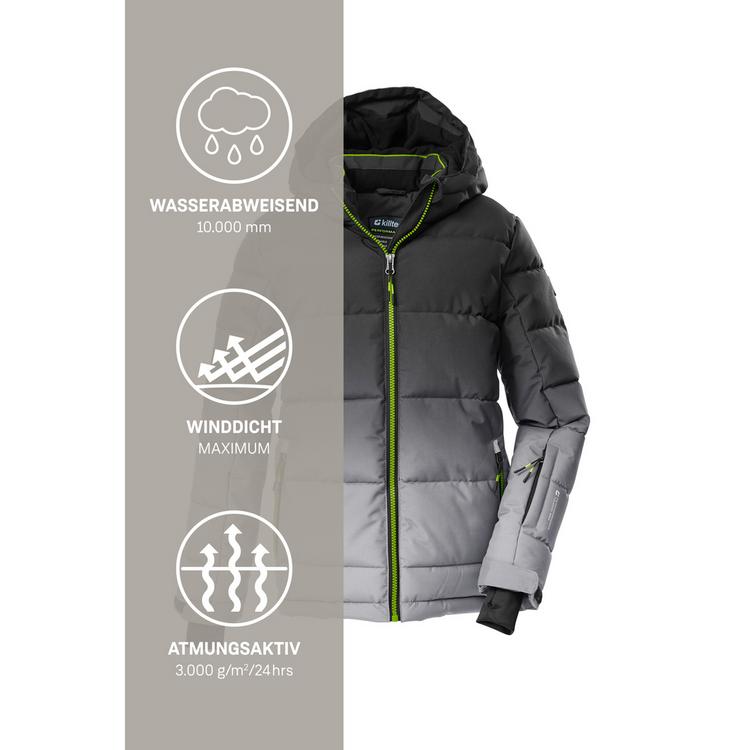 KILLTEC KILLTEC KSW 382 Skijacke Jungen - kr&otilde;ftiges grau - 4 | SportScheck