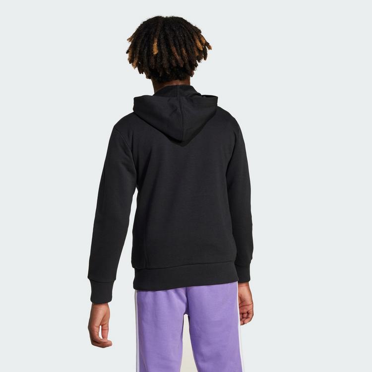 adidas adidas BIG LOGO Hoodie Jungen - Black / White - 2 | SportScheck