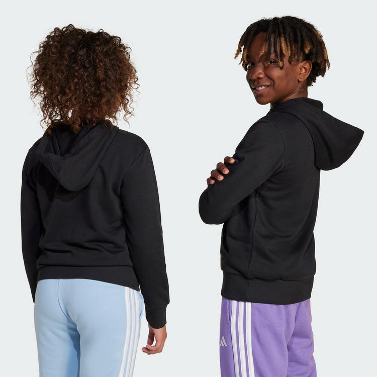 adidas adidas BIG LOGO Hoodie Jungen - Black / White - 3 | SportScheck
