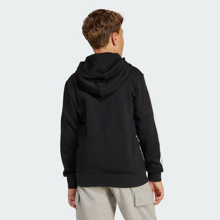 adidas adidas 3 STRIPES Sweatjacke Jungen - black-white - 3 | SportScheck
