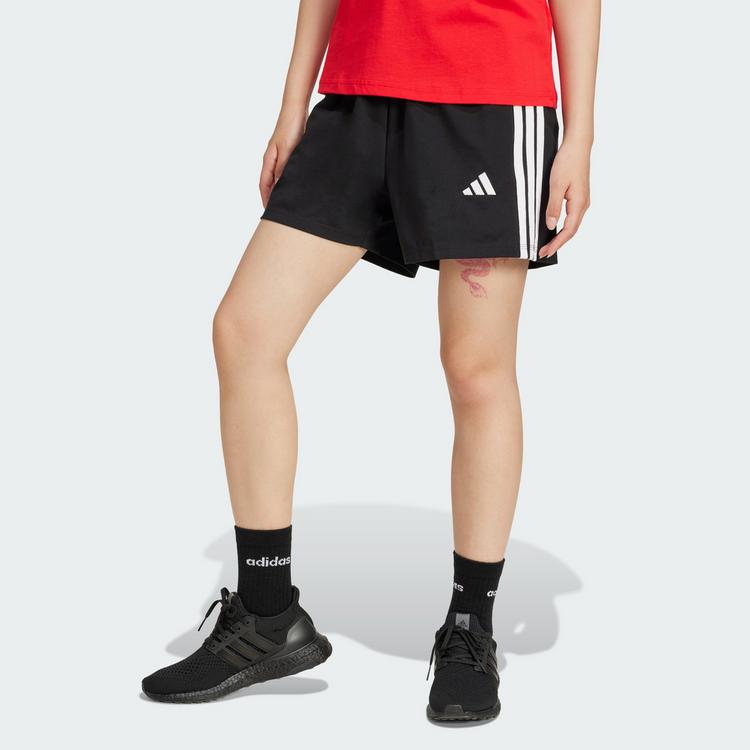 adidas adidas 3S Shorts Damen - black-white - 0 | SportScheck