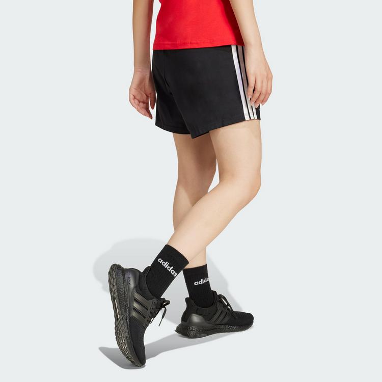 adidas adidas 3S Shorts Damen - black-white - 1 | SportScheck