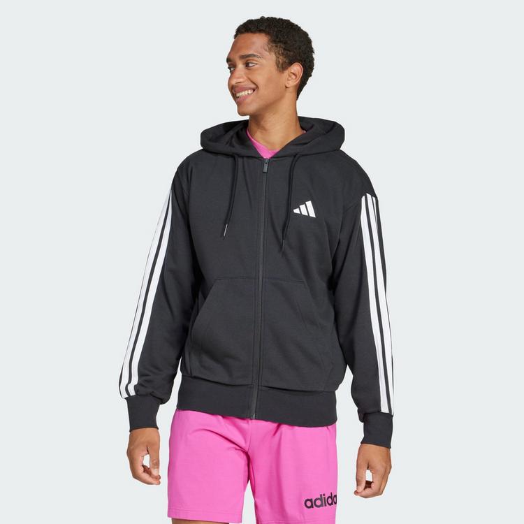 adidas adidas M 3S FT FZ Hoodie Herren - black - 0 | SportScheck