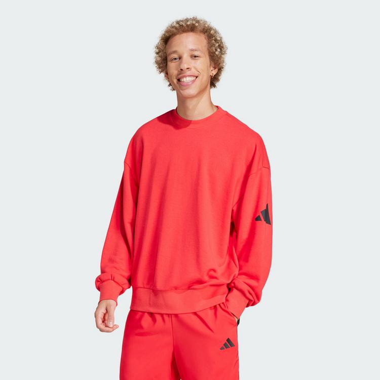 adidas adidas Sweatshirt Herren - pure ruby-black - 0 | SportScheck